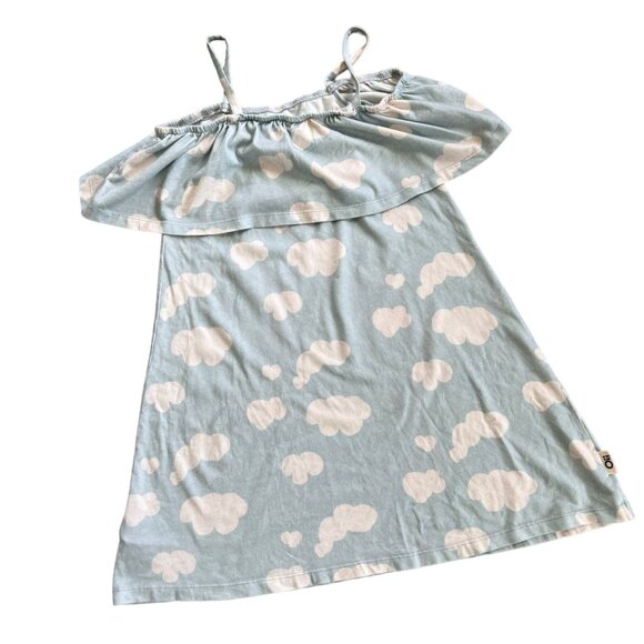Oii Cloud Print Dress 148/152 - Picture 3 of 7